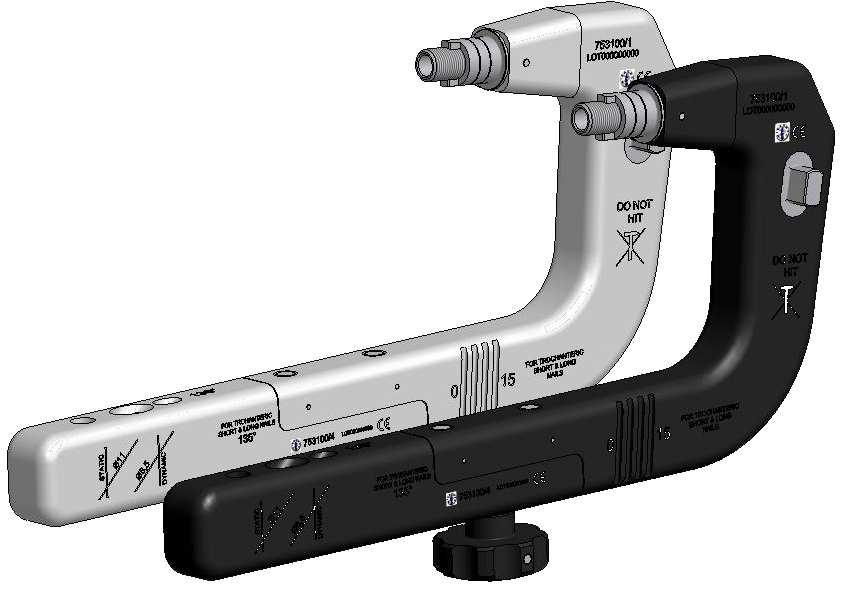 Prowadnica gwoździ krętarzowych (kompletna) Trochanteric targeting device sets