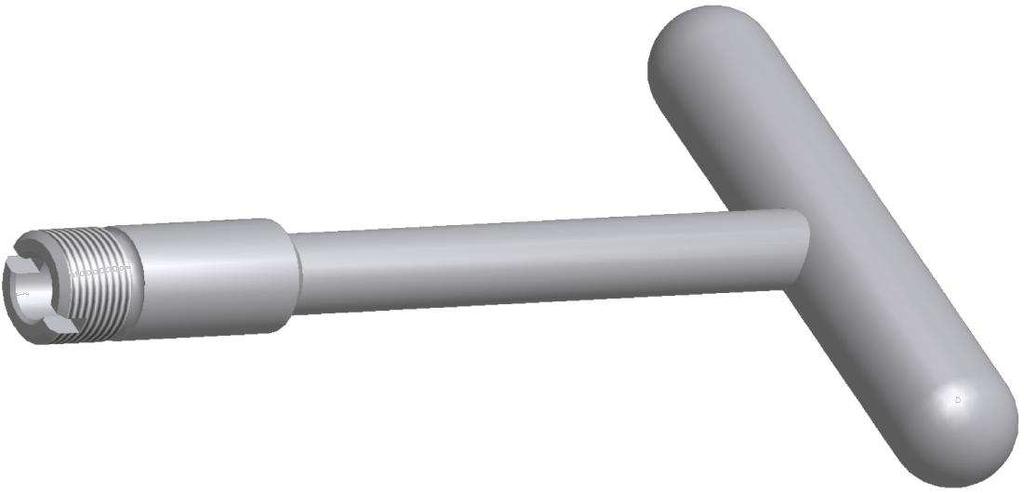 Uchwyt T Chwyt DIN T handle DIN connection