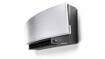 Komfort przez cały rok Daikin Emura to wysoce inteligentny system z innowacyjnymi funkcjami 2-obszarowy czujnik inteligentne oko 2-obszarowy czujnik inteligentne oko steruje komfortem na dwa sposoby.