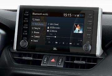 PAKIETY Dodaj opcjonalne pakiety wyposażenia PAKIET PREMIUM AUDIO JBL 5 900 PLN dostępny dla wersji: Selection, Executive PAKIET SKYVIEW 6 900 PLN dostępny dla wersji: Selection, Executive System