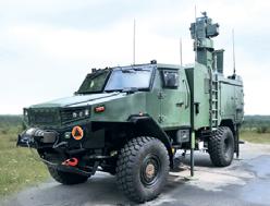 Wóz Kierowania Ogniem WG-35 Wóz Kierowania Ogniem WG-35 to element systemu dowodzenia baterii przeciwlotniczej bardzo krótkiego zasięgu, wyposażony we własną głowicę śledzącą, osadzony na mobilnej