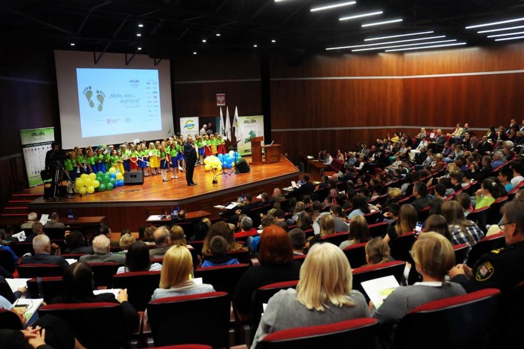 edukacyjne kampanie medialne oraz publikacje na temat gospodarki odpadami we wszystkich środkach masowego przekazu 2.