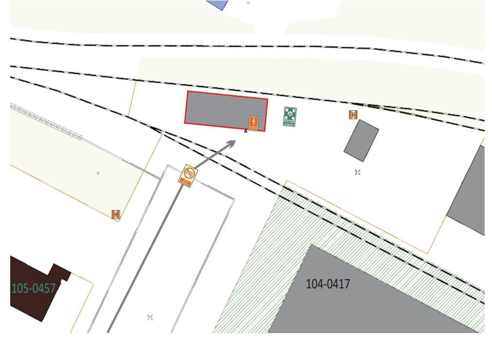 109-0658 Plan sytuacyjny Rozmieszczenie znaków bezpieczeństwa Wykonał: mł. bryg. mgr inż.