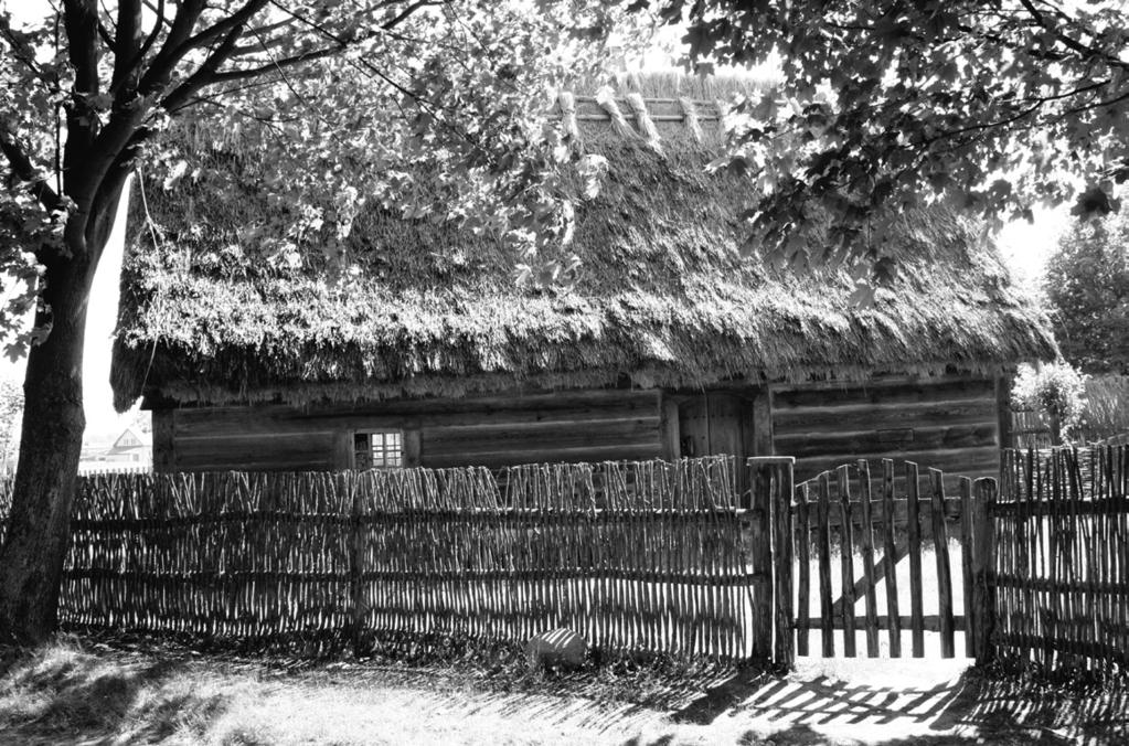 Małgorzata Fryza Dom organisty w Wielkopolskim Parku Etnograficznym 153 Fot. 1. Dom ze wsi Zdrój dom organisty; fot. W. Kujawa, 2011 r. Photog. 1. House from the Zdrój village house of an organist; photog.