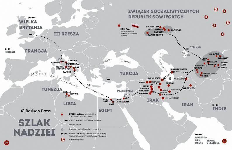 Pradziadek razem z armią Andersa