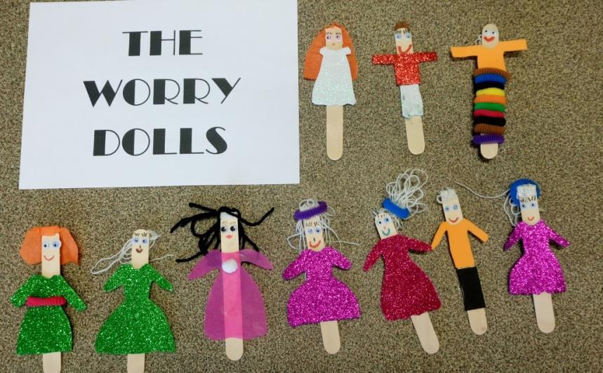 Wykonanie laleczek Nakręcenie krótkiego filmu pt. WORRY DOLLS https://www.youtube.com/watch?v=-uweqejdixw Rozpoczęcie projektu etwinning. W projekcie udział biorą uczniowie z klasy 3A.