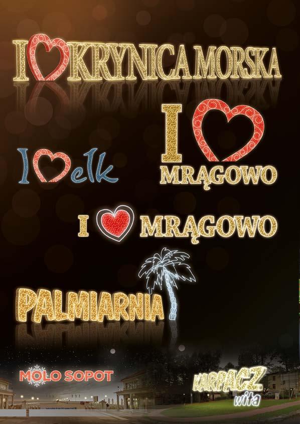 DEKORACJE 3D NAPISY I LOVE.