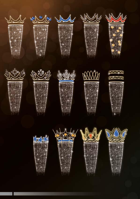 DEKORACJE LATARNIOWE 3D KIELICHY Z ORNAMENTEM ILUMINACJE ŚWIETLNE POL-1740 300x100 cm LED167W POL-1740B 300x100 cm LED167W POL-1740M 300x100 cm LED175W POL-1741 300x100 cm LED180W POL-1741MB 300x100