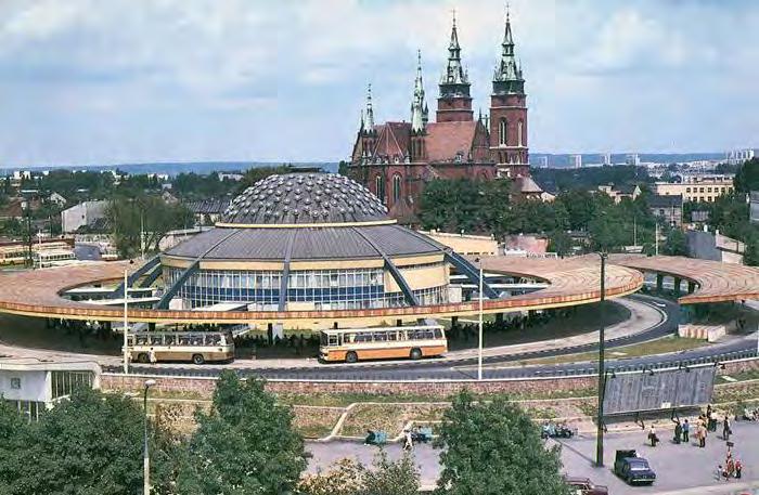The construction of the new coach station 1975-1980 (source:kielce.wyborcza.pl) Fot.