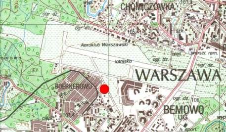 Lokalizacja punktów pomiarowych Współrzędne geograficzne punktu pomiarowego Punkt pomiarowy Szerokość