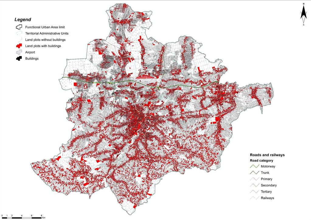 Proces rozwoju ROF w ostatnich latach nie przebiega w zrównoważony sposób Legenda Granice Miejskiego Obszaru Funkcjonalnego Jednostki administracji Jednostki terytorialnej administracji terytorialnej