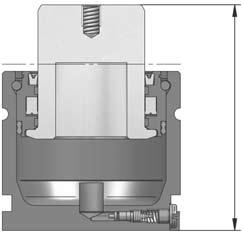 zamawiania / How to order z uszczelnieniem aktywnym with active seal W PV 6600 50 U gazowa wyposażona jest w system aktywnego uszczelniania, który minimalizuje wpływ stałych i płynnych zanieczyszczeń.