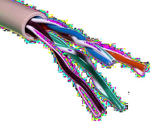 Skrętka UTP Skrętka nieekranowana (UTP Unshielded Twisted Pair) kabel zbudowany ze