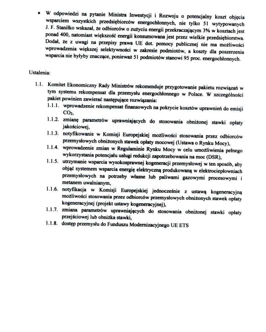 Protokół z ustaleń Komitetu