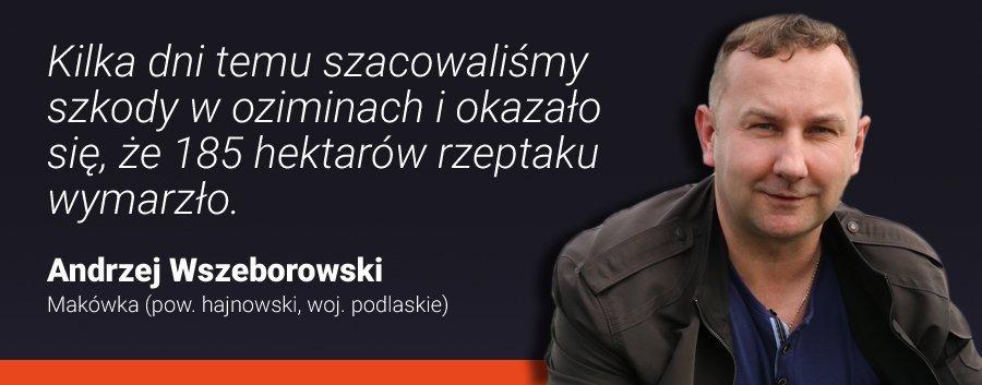 .pl https://www..pl fot. Renata Struzik,.pl Spółdzielnia Rolmak uprawia ok. 500 ha rzepaku. Na Podlasiu warunki meteorologiczne raczej nie rozpieszczają rolników.