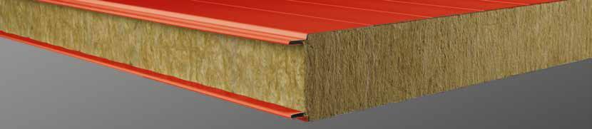 WALL SANDWICH PANELS WITH MINERAL WOOL CORE, WITH EXPOSED FASTENING BALEXTHERM MW-D-W-ST DEFENDER Anti-burlgar.
