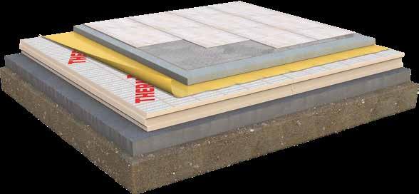 THERMANO MODERN THERMAL INSULATION FOR FLOORS solid floors for many years, without cracks and dampness heating bills lower by up to 40%!