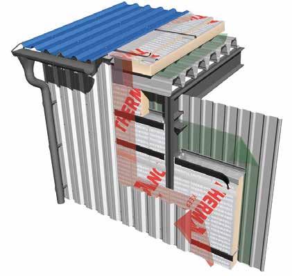 means that it is possible to use the facility immediately TRAPEZOIDAL SHEETS insulation layers (thermal insulation, wind