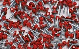 SPECIALIST FITTINGS for correct mounting of all the roofing and facade elements for joining sheets SCREWS TYPES OF MOUNTS roof and facade screws screws for sandwich boards mounting screws