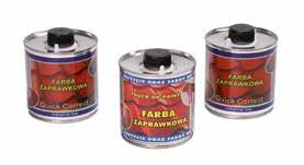 tiles (20ml and 200ml) touch-up marker for steel roofing (15ml) available in the following colours: cherry 3009, red 3011, dark-green 6005, fir-green 6020, signal-blue 5010, graphit 7016,