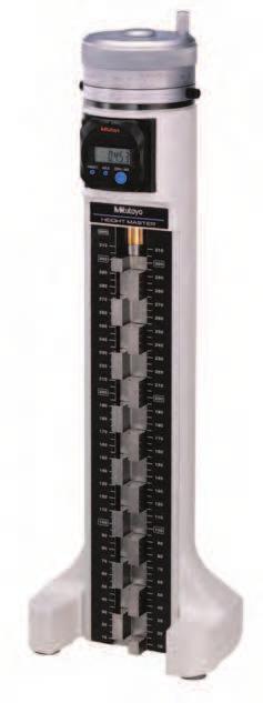 Height Master cyfrowy Seria 515 Model standardowy z wyświetlaczem cyfrowym o następujących cechach: Posiada wszystkie wymagane cechy wszechstronnego wzorca wysokości.