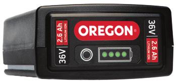 Akumulatory Litowo-Jonowe PowerNow Akumulatory Oregon dostarczą tyle energii, ile potrzebujesz, aby wykonać pracę.