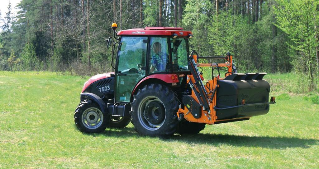 Kosiarki bijakowe samozbierające ze zbiornikiem IBIS 150, IBIS 150 UP, tylne klasa ciężka Wprowadzenie kosiarek bijakowych IBIS, poszerzyło ofertę mulczerów ze zbiornikiem.