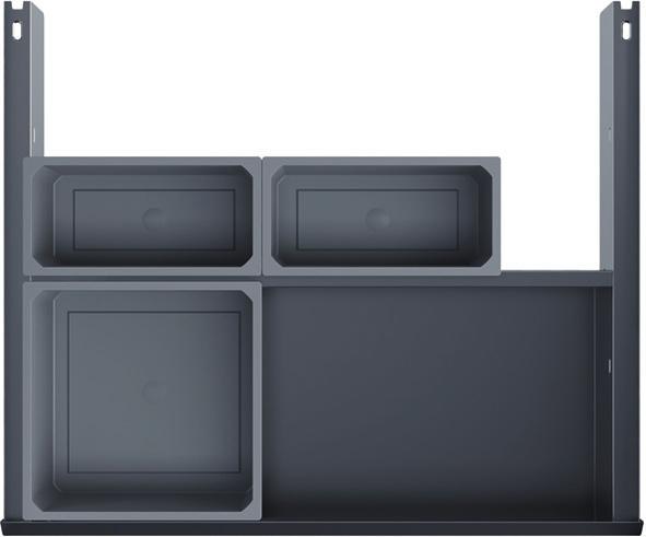 VauthSagel VS ENVI Drawer Szuflada organizacyjna Moduł szuflady organizacyjnej do zagospodarowania przestrzeni w szafce pod zlewozmywakiem.