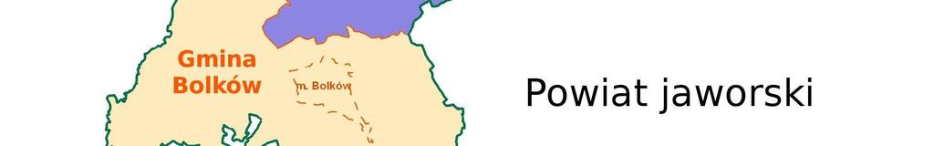 Ponadto powiat posiada rozbudowaną sieć dróg lokalnych. Rys. 1. Mapa powiatu jaworskiego.