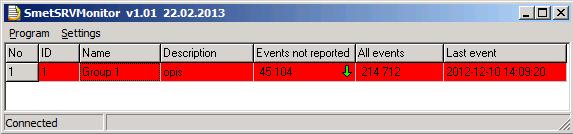 18 SMET-SERVER SATEL 4. Kliknąć na przycisk OK. Następujące dane wpisane zostaną automatycznie na podstawie odebranej transmisji: ID, IMEI lub MAC, Sys. ID, ETHM / GPRS key oraz Mode. 5.