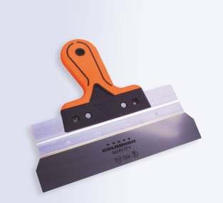 PROFESJONALNE NARZĘDZIA BUDOWLANE NIERDZEWNA SZPACHELKA Z BITEM Uchwyt Rozmiar dwukomponent 150 mm 124015-2K 5 902022 105259 stal
