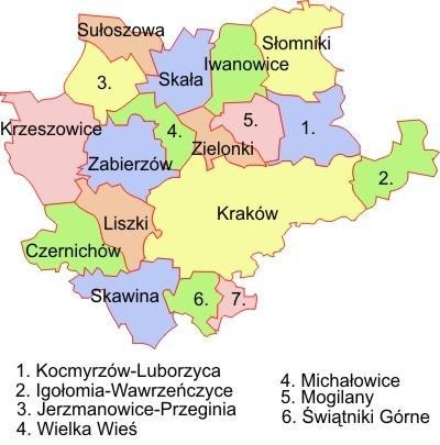 5. Charakterystyka ogólna gminy Gmina Krzeszowice należy do gminy o charakterystyce miejsko-wiejskiej. Pod względem administracyjnym położona jest w województwie małopolskim, w powiecie krakowskim.