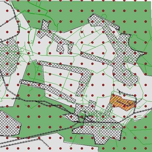 Evaluating threshold radial and adaptive fill secondary sampling methods for contaminated soil 389 designs (systematic or random) were chosen from the very dense exhaustive data set shown in Figure 1.