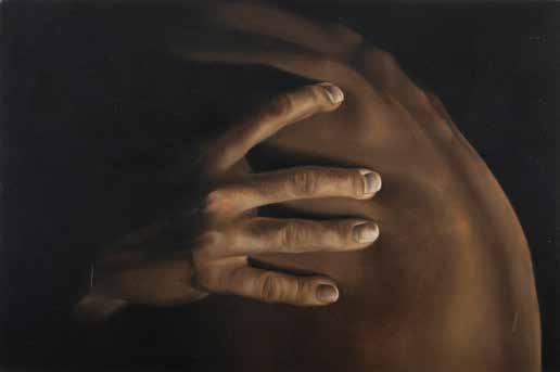 olej/płótno, 100 x 120 cm sygnowany, datowany i opisany na odwrociu: 'ULA