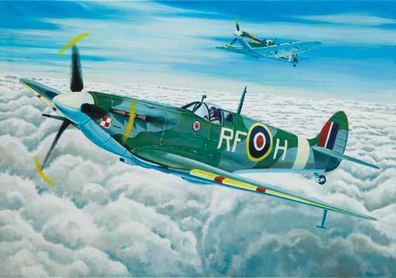 74 74 ŁUKASZ CZERNICKI (ur. 1980) Supermarine Spitfire - Lot 116, 2016 r.