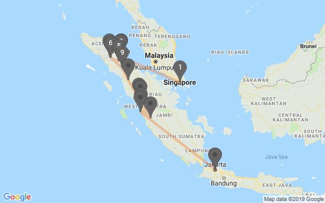 Travel program Dzień 1 WYLOT Z WARSZAWY DO SINGAPURU Spotkanie na lotnisku im. Fryderyka Chopina w Warszawie i wylot z Polski.