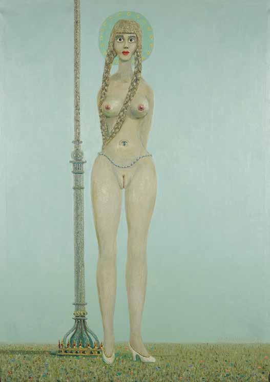 107,5/76 cm, Henryk Błachnio cena wywoławcza: 6 000 zł 90 Valentin Andreyevich Galochkin (1928 Dniepr