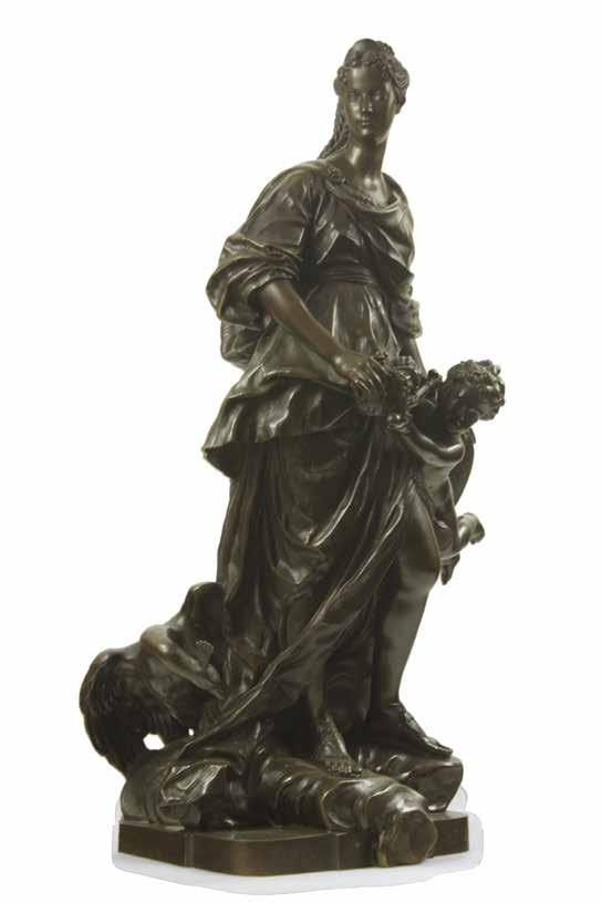 94 Achille Collas (1795 1859), wg Guillaume Coustou St. (1677 1746) Maria Leszczyńska jako Junona, poł. XIX w.