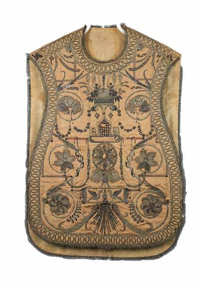 103 Welon na Kielich mszalny z motywem chryzantem Włochy (?), XVIII w.