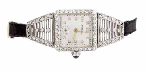2,12 ct, P1/K-L, stary szlif, 12 szt. rozet diamentowych ok. 0,06 ct, całość łącznie ok.