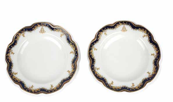 24 cm cena wywoławcza: 600 zł 201 Patera dekoracyjna Miśnia 1924 1934 porcelana