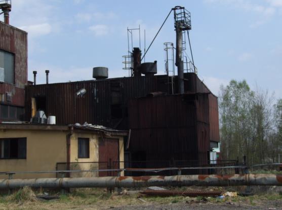 kotłowni i spalarni z dobudówkami o łącznej powierzchni 1658,41 m²,