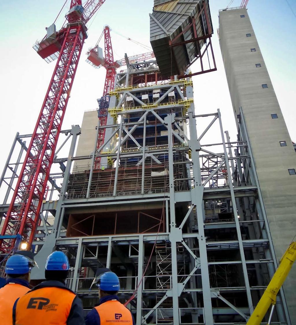 WSTĘP Introduction Wstęp Energomontaż-Południe SA jest spółką, której dzisiejsza pozycja została zbudowana poprzez wieloletnie doświadczenie i kompetencję.
