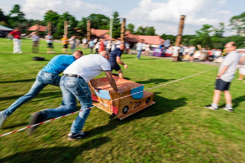 WYŚCIG Cały proces budowania kończy się emocjonującym wyścigiem