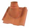 Akcesoria ceramiczne do dachówek Trójnik
