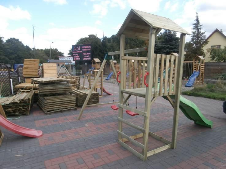 Wymiary: 2800x2090x2680 mm (pomiar bez ślizgu) The product is intended for outdoor domestic use only and for children over 36 months.