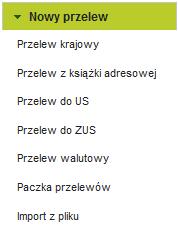 Z treści zlecenia, za pomocą klucza prywatnego, program wygeneruje kod cyfrowy zwany podpisem. Jest on przesyłany do Banku razem z treścią zlecenia.