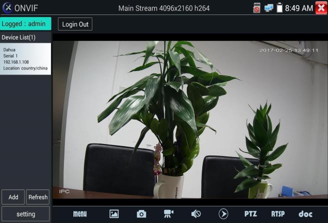 Jeśli obraz pochodzi z wejścia wideo testera, to biorąc pod uwagę fakt, że tester obsługuje rozdzielczość do 1080p, obraz będzie bardzo wyraźny nawet po powiększeniu.