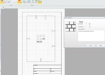 dodawania elementów, łączenie elementów schematu, wymiarowanie, edycja warstwowa, eksport