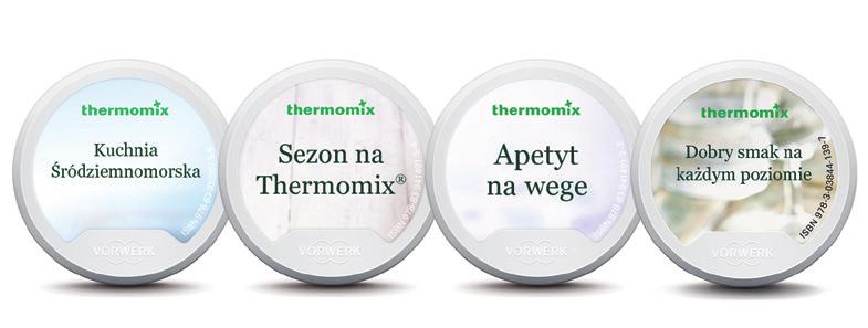 TM5 WYJATKOWY ZESTAW 4 NOŚNIKÓW PRZEPISÓW Bogata oferta blisko 300 przepisów na Thermomix.